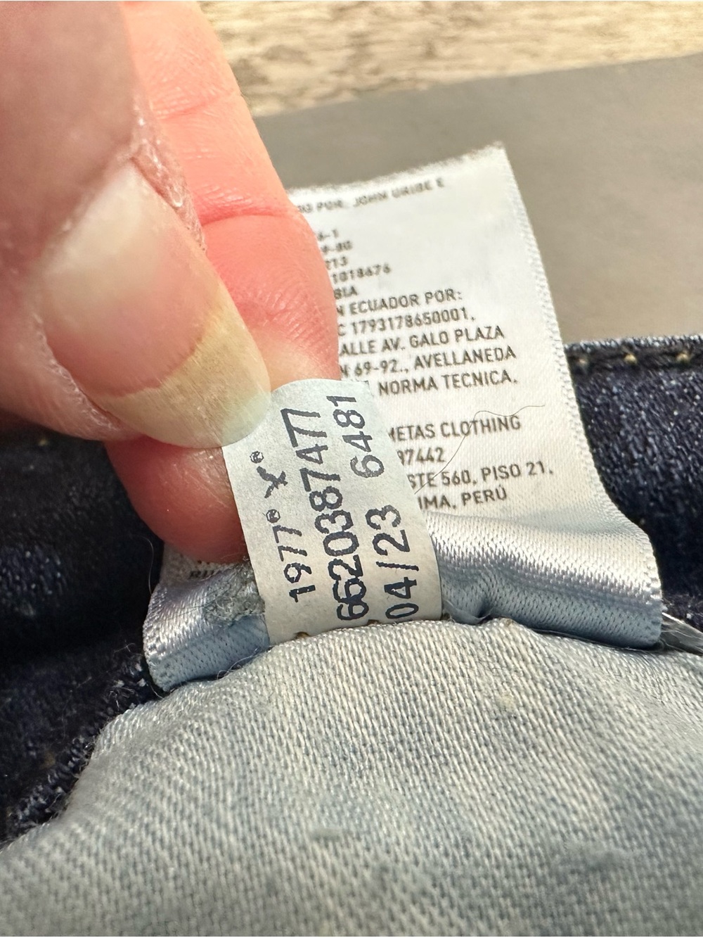 American Eagle Men's Dark Wash Slim Straight Jeans Size 38x30 - Picture 11 of 16